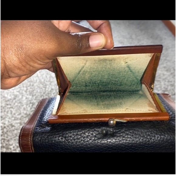 Vintage Dooney & Bourke Wallet Pre-Loved Kiss Lock Check book - Picture 2 of 8